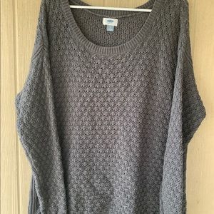 Old Navy Cable Oversized Comfy Sweater Sz Large